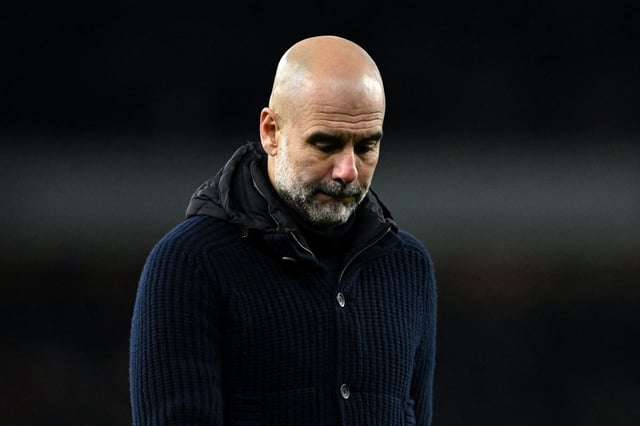 Pep Guardiola has history with Javier Tebas (Photo: Getty)