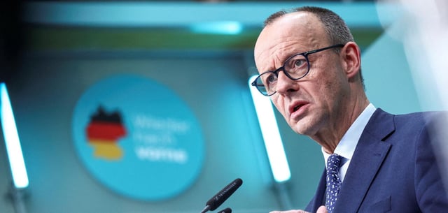 Friedrich Merz (CDU) sucht außenpolitisch den Draht nach Frankreich und Großbritannien
