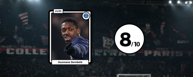 Dembélé a encore brillé.