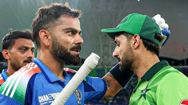 India faced Pakistan in Champions Trophy on February 23