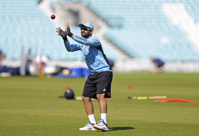 Cricket - ICC World Test Championship Final - India Practice Sessions - The Oval, London, Britain - June 4, 2023 India's Ajinkya Rahane during practice Action Images via Reuters/Peter Cziborra/File Photo