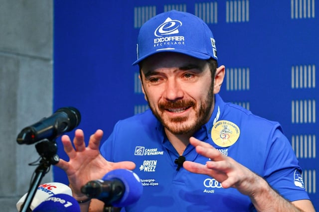 French skier Cyprien Sarrazin