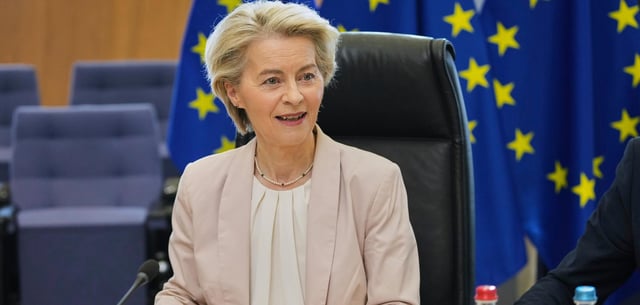 Die Präsidentin der Europäischen Kommission: Ursula von der Leyen