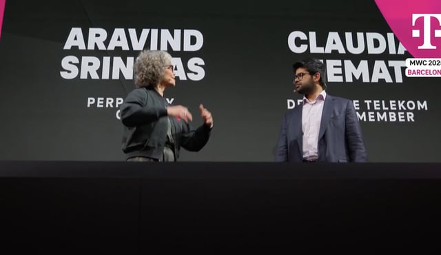 Claudia Nemat and Aravind Srinivas
