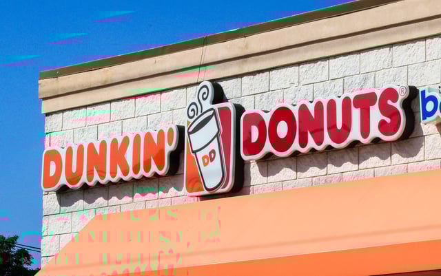 A Dunkin' Donuts store on Aug. 23, 2024 in Oceanside, N.Y.