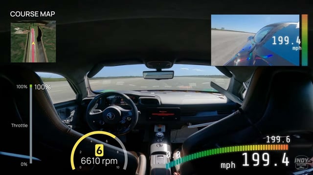 A Self-Driving Maserati Just Hit Nearly 200 MPH: Autonomous Vehicles