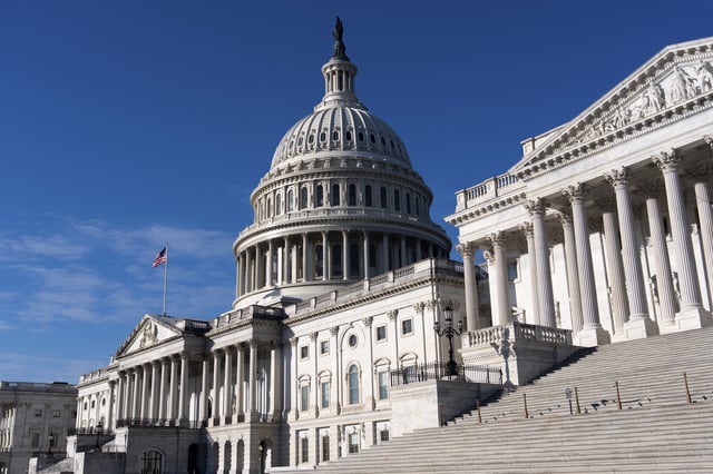 The Capitol, Monday, March 3, 2025, in Washington. (AP Photo/Julia Demaree Nikhinson)