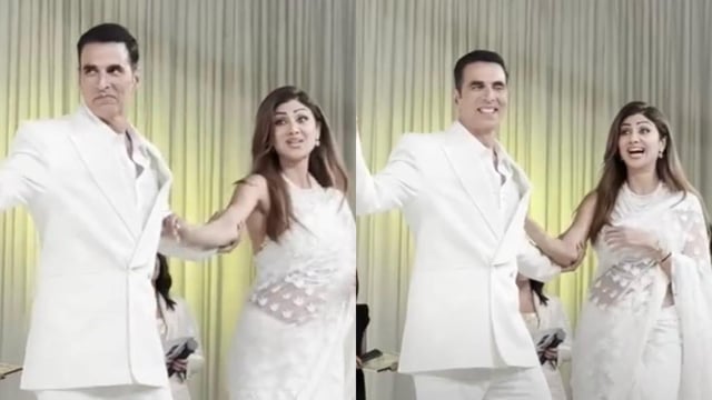 Akshay Kumar and Shilpa Shetty dance to Chura Ke Dil Mera.