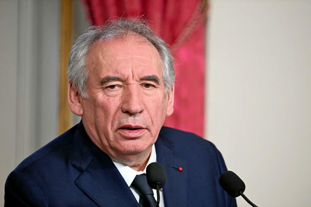 Le Premier ministre François Bayrou à l'hôtel Matignon, à Paris, le 26 février 2025.
