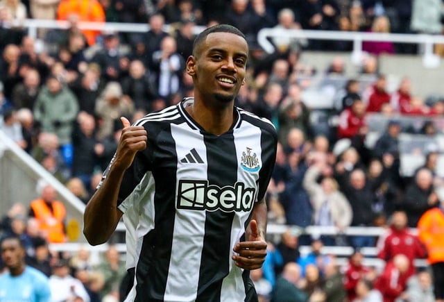 Newcastle striker Alexander Isak is a top target for Arsenal (Photo: Getty)