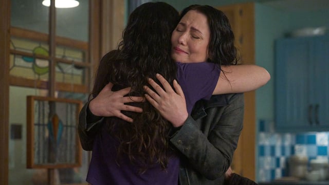 Kat and Alice embrace in The Way Home Season 3 finale