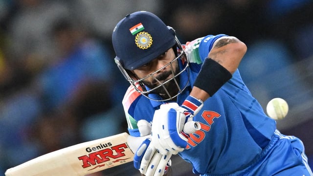 Virat Kohli was at his efficient and ruthless best as India beat Australia by four wickets to go through to the final of the Champions Trophy for a fifth time. Kohli scored 84 runs in just 98 balls in an innings in which he took as many as 56 runs in singles.