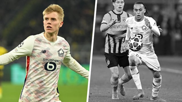 Akon Haraldsson (à gauche), le porte-bonheur / Ethan Mbappé, une première déplorable.