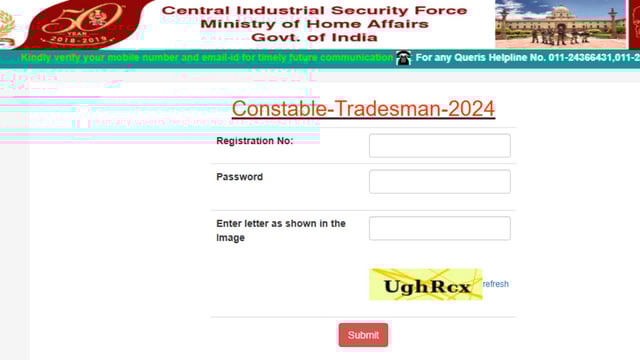 CISF Constable Recruitment 2025: Direct link to apply for 1161 posts is given here. 