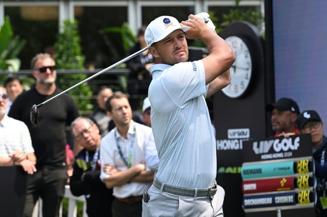 US Open champion Bryson DeChambeau said he would be staying with LIV Golf