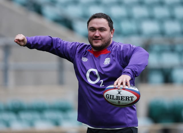 Rugby Union - Six Nations Championship - England Captain's Run - Allianz Stadium, Twickenham, Britain - February 7, 2025 England's Jamie George during the captain's run Action Images via Reuters/Paul Childs/File Photo