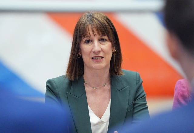 Chancellor of the Exchequer Rachel Reeves hosting a roundtable with the defence sector at RAF Waddington in Lincolnshire. Picture date: Friday February 28, 2025. Yui Mok/Pool via REUTERS/File Photo