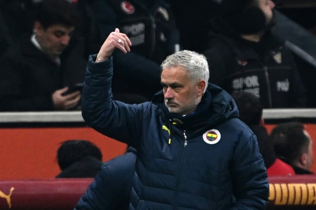 Fenerbahce manager Jose Mourinho