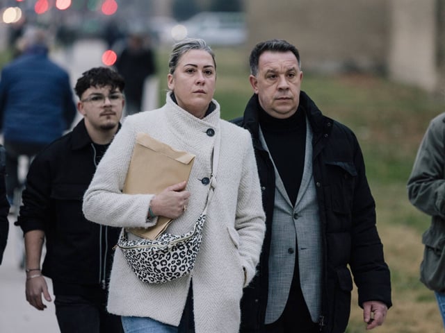 Caroline Darian, le jour du verdict du procès des viols de Mazan, à Avignon, le 19 décembre 2024.