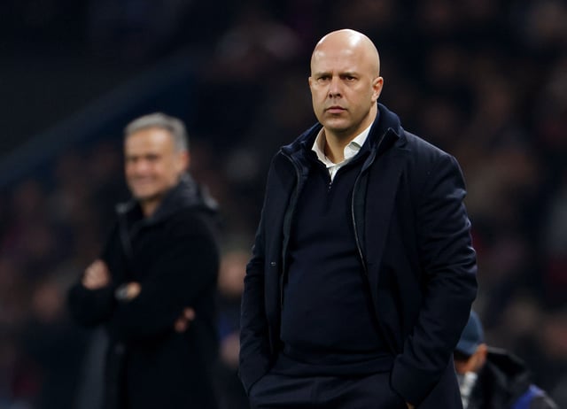 Soccer Football - Champions League - Round of 16 - First Leg - Paris St Germain v Liverpool - Parc des Princes, Paris, France - March 5, 2025 Liverpool manager Arne Slot REUTERS/Sarah Meyssonnier