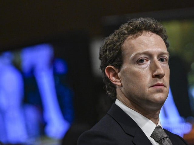 TikTok users, frustrated by the app going dark, turned their anger on Mark Zuckerberg.