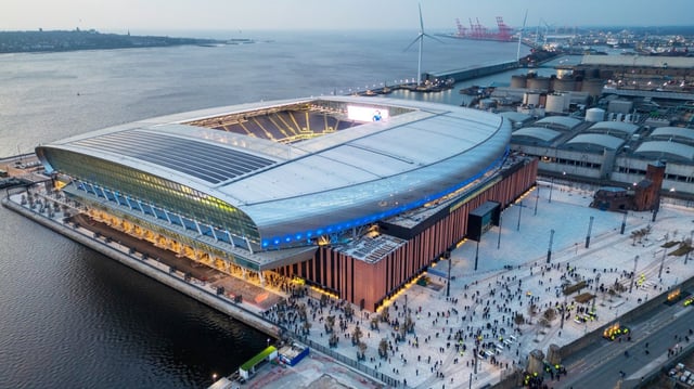 Everton’s new ground officially opens next season