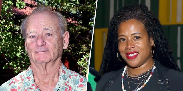 Bill Murray (left) and Kelis (right) didn't date, according to Murray.