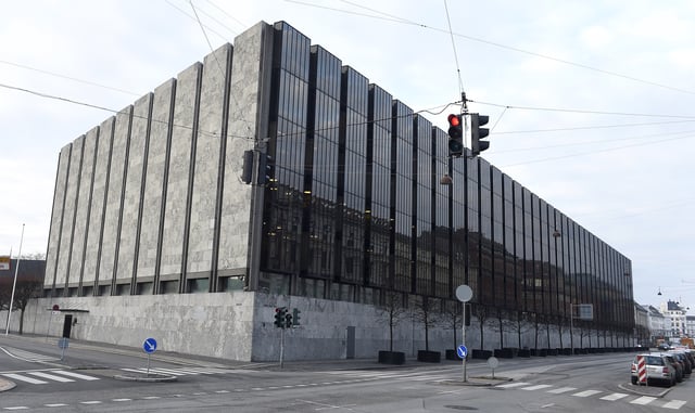 The Danish central bank, also known as Danish Nationalbank, is seen  in Copenhagen, January 22, 2015. REUTERS/Fabian Bimmer/File Photo