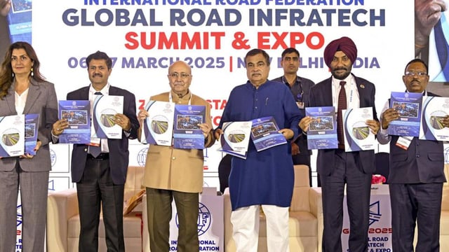 Union minister of road transport and highways Nitin Gadkari held engineers largely responsible for the rise in road accidents due to poor planning and design of roads (PIB/)