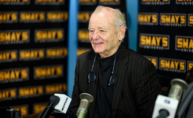 Bill Murray on "Sway in the Morning" on Feb. 27, 2025 in NYC.