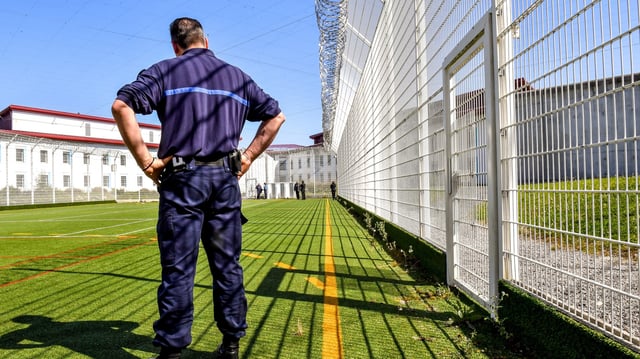 La prison de Vendin-le-Vieil (Pas-de-Calais) est parmi les plus sécurisées de France.