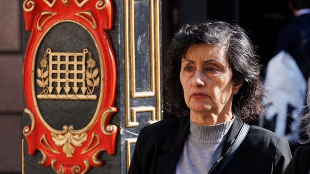 Camilla Bains is suing both her daughters for funds she says were loaned for safekeeping and a house. They contest her claims