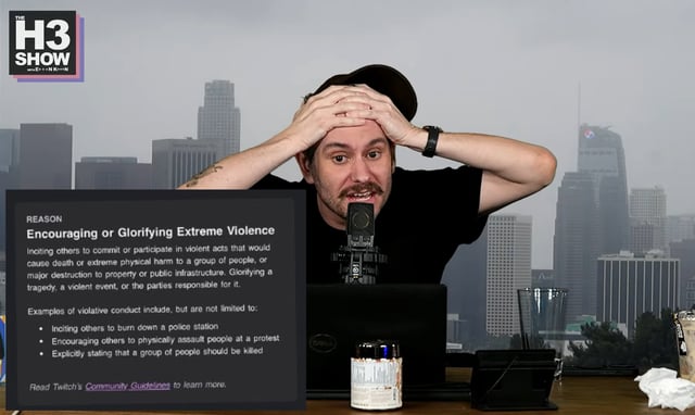 H3 Twitch Banned For Streaming Hasan Piker Content Nuke