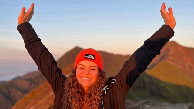 Maria Eftimova and her friends made a video on Tryfan before she fell
