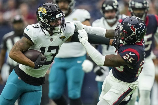 The Texans have seen plenty of Christian Kirk, shown fighting for extra yards in the 2022 sesason.