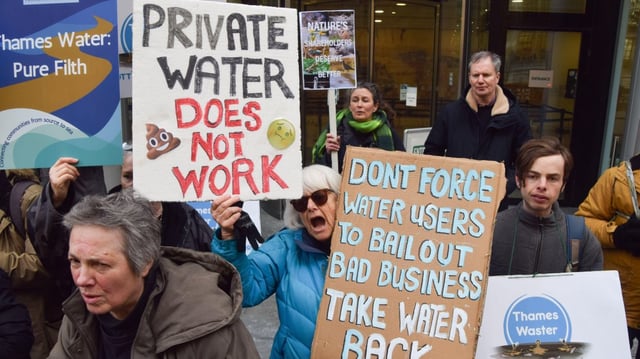 Some customers fear ending up with the bill to bail out Thames Water if it remains in private ownership