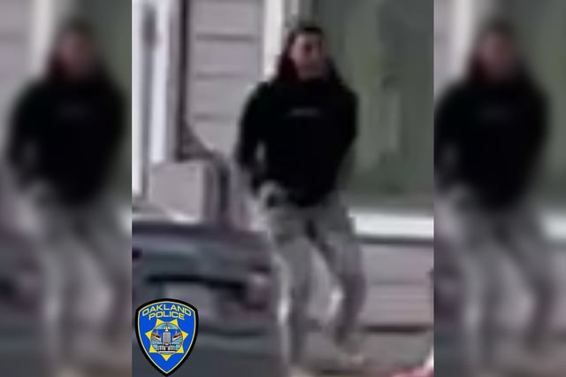 Police say the suspect is a 5-foot-5-inch Black man with a mark on his left cheek.