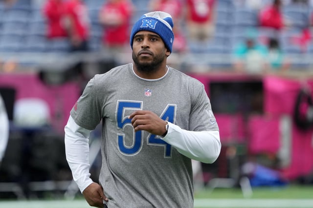 Feb 1, 2025; Orlando, FL, USA; Washington Commanders linebacker Bobby Wagner (54) during NFC Practice for the Pro Bowl Games at Camping World Stadium. Mandatory Credit: Kirby Lee-Imagn Images/File Photo