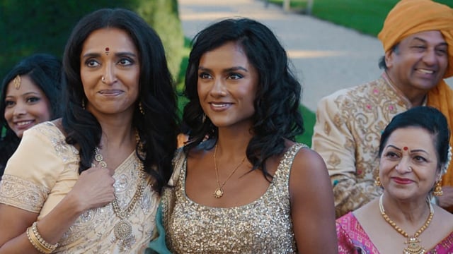 Simone Ashley and Sindhu Vee in a still from Picture This.