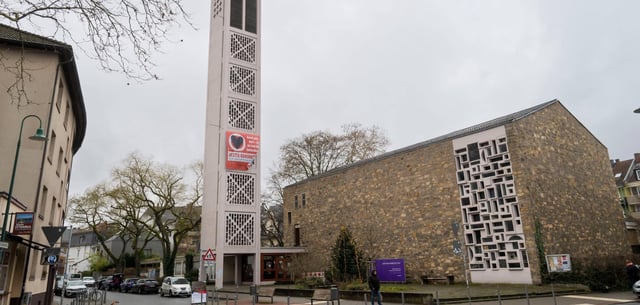 Die evangelische Michaelskirche in Darmstadt