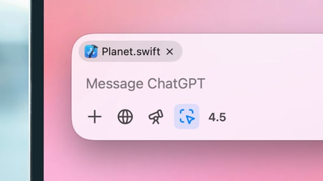 A laptop screen showing a ChatGPT coding panel