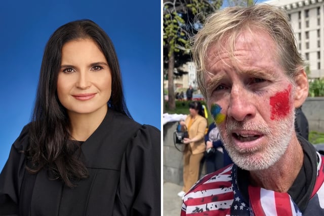 Judge Aileen Cannon is pictured on the left, while alleged would-be Trump assassin Ryan Routh is shown on the right.