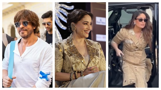 Shah Rukh Khan, Madhuri Dixit and Kareena Kapoor are all in Jaipur for IIFA.
