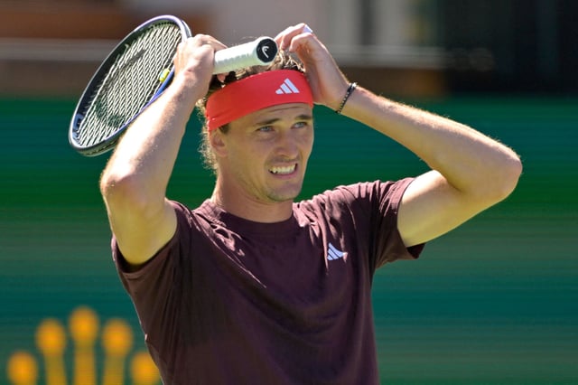 Alexander Zverev suffered a shock defeat against Tallon Griekspoor.