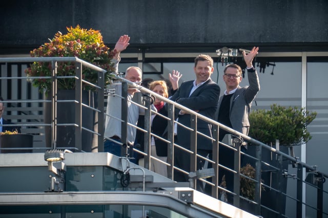 Die Sondierer winken