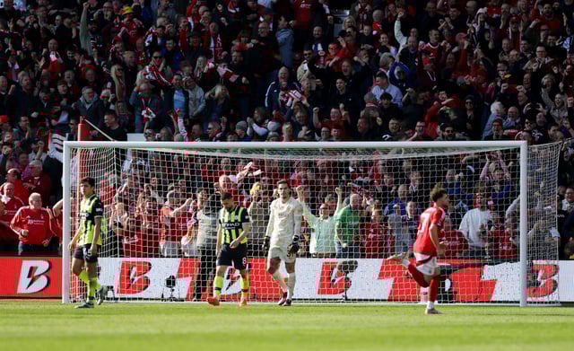 Soccer Football - Premier League - Nottingham Forest v Manchester City - The City Ground, Nottingham, Britain - March 8, 2025 Manchester City's Ederson looks dejected after Nottingham Forest's Callum Hudson-Odoi scores their first goal Action Images via Reuters/Lee Smith