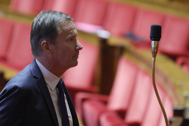 Nicolas Dupont-Aignan en octobre dernier, alors qu’il était encore député.