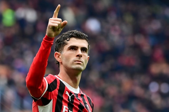 AC Milan's American forward Christian Pulisic