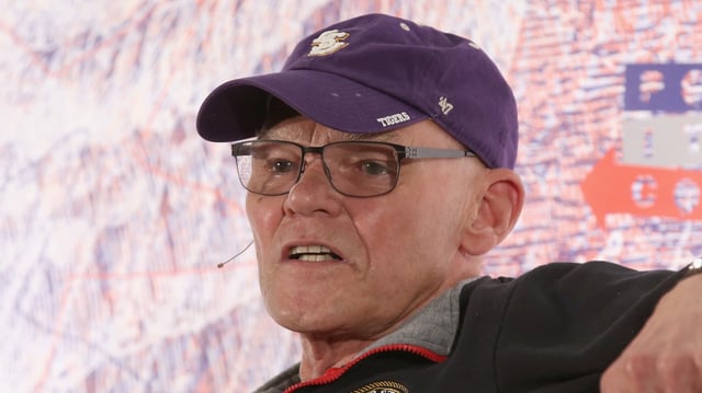 “This is not of concern to me!” Carville shot back after Piers Morgan brought up his favourite subject during the Ragin’ Cajun’s recent sit-down on the former TV host’s YouTube channel.