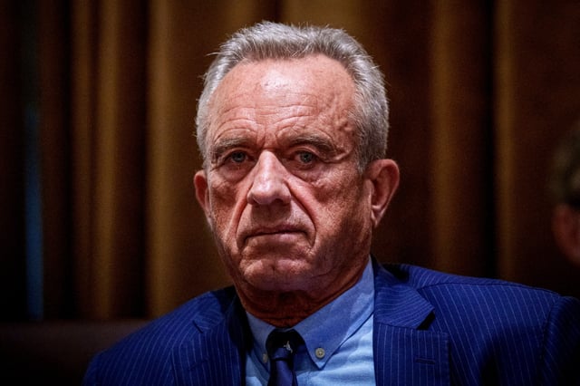U.S. Health and Human Services Secretary Robert F. Kennedy Jr. at the White House on Feb. 26, 2025.